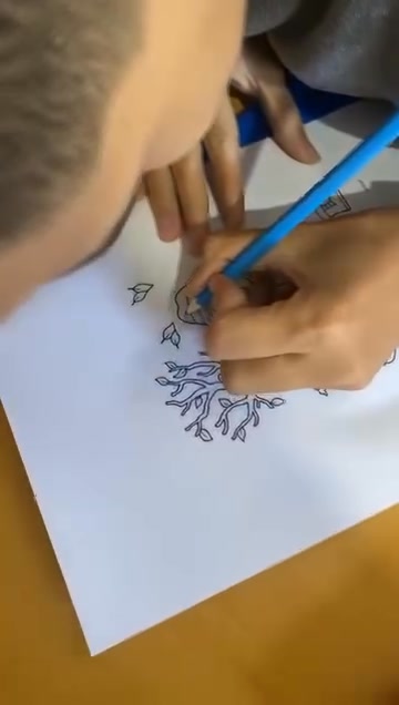 Séance de coloriage au Rehab Center